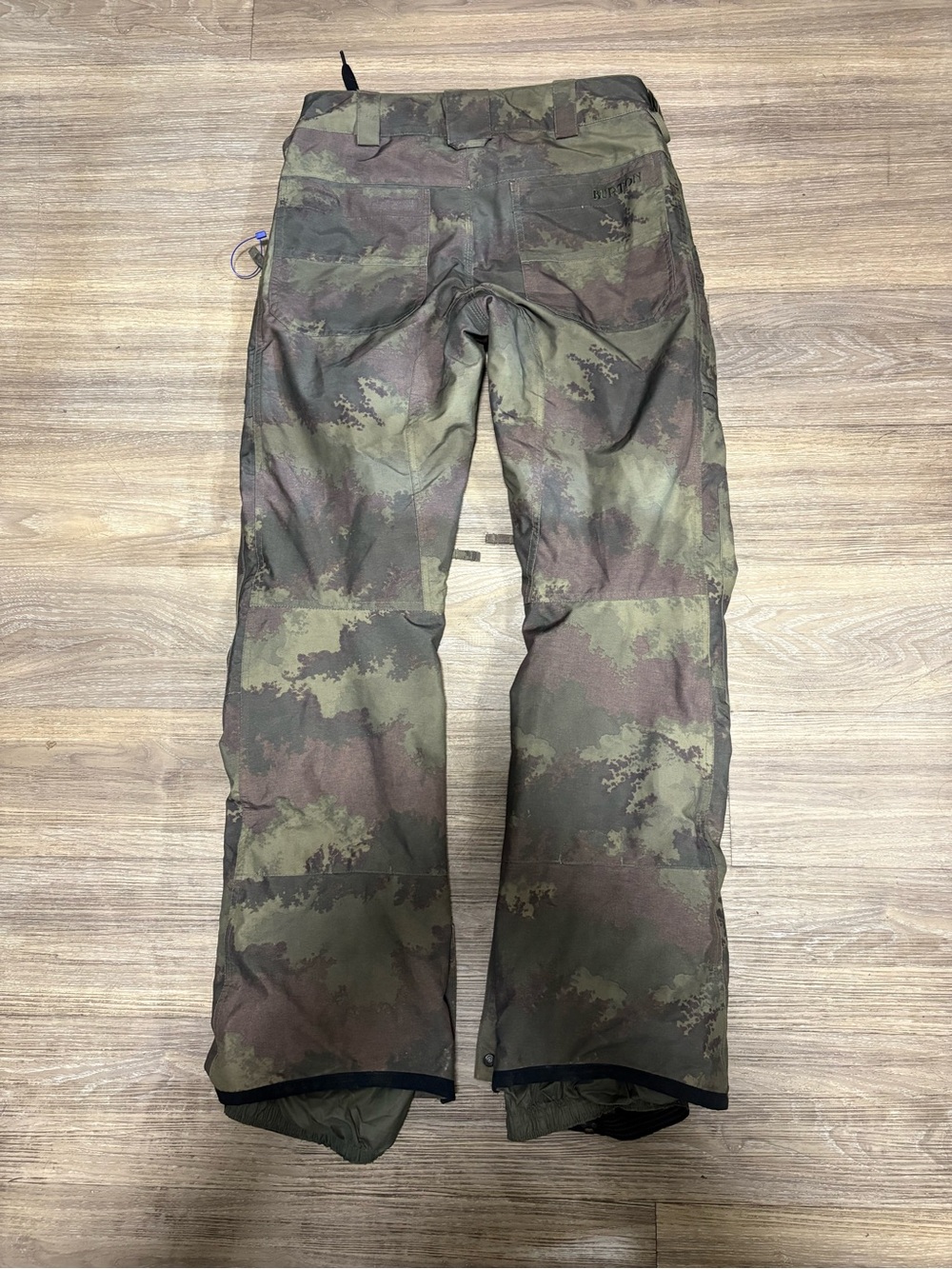 BURTON DRYRIDE Camo Snowboard Pants Ski Pants Size S - Picture 9 of 9